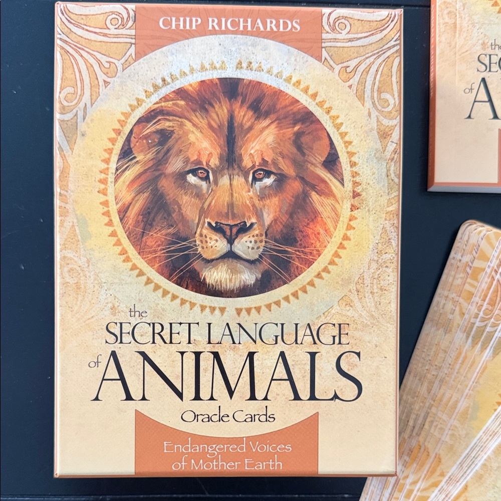 Secret Language of Animals Oracle Cards - Brown and Orange